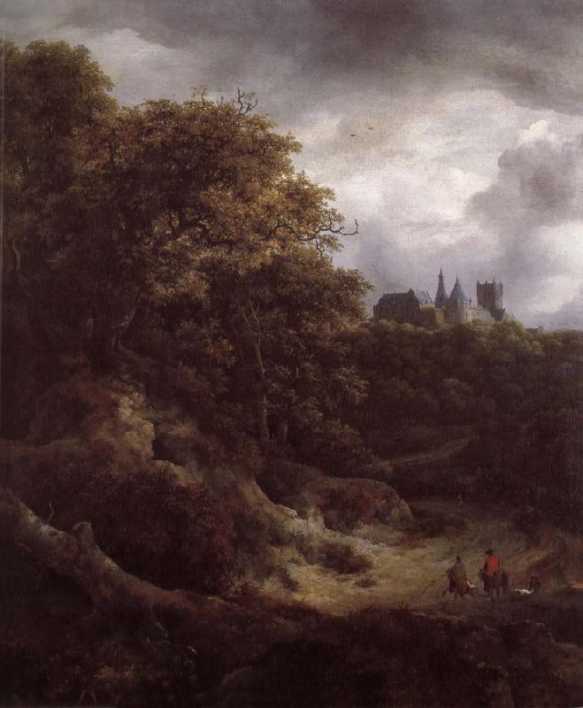 Jacob van Ruisdael Bentheim Castle oil painting image